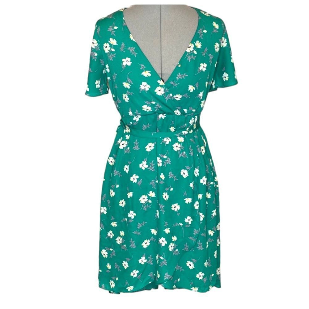 Sienna Sky green floral v neck Dress size XS